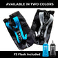Soft Flask - Shrink As You Drink Soft Water Bottle for Hydration Pack - Folding Water Bottle Ideal for Running, Hiking, Cycling, Climbing & Rigorous Activity