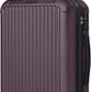 LIGHT FLIGHT Carry On Luggage 22x14x9 Airline Approved, Durable Hard Shell Carry On Suitcases with Wheels, Expandable Hardside Lightweight Travel Luggage with TSA Lock, Lilac