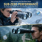 High Powered Binoculars 15-35x70 Zoom for Adults, Long Range Military Binoculars for Bird Watching Hunting Travel Concerts, Astronomy Binoculars with BAK4 Prism & FMC Lens