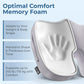 5 STARS UNITED Seat Cushion for Tailbone Pain Relief – Memory Foam Cushion for Coccyx, Hip, Hemorrhoid, Sciatica & Post-Surgery Recovery – Wheelchair, Car, Desk, Gaming & Office Chairs, L Gray
