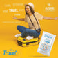 Hand Sanitizing Travel Wipes – 30ct Individually Wrapped | Fragrance-Free, Moisturizing, 70% Isopropyl Alcohol Wipes | Travel, Home, Office, Daily Use | Made in USA