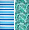 2 Pack Microfiber Beach Towel, Oversized Microfiber Pool Towel 75”x 35”, Sand-Free Beach Towel, Quick Drying Camping Towel, Super Absorbent Bath Blanket, Soft Breathable and Lightweight