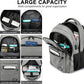 School Backpack for Teen Boys & Girls Students, 15.6 Inch Laptop Backpack with USB Charging Port - College Business Travel Bookbag, Grey