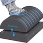 BlissTrends Foot Rest for Under Desk at Work-Versatile Foot Stool with Washable Cover-Comfortable Footrest with 2 Adjustable Heights for Car,Home and Office to Relieve Back,Lumbar,Knee Pain-Gray