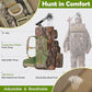 Bow Hunting Backpack 3.0 for Men, Saddle Camo backpack with Bow Holder, Compound Bow Hunting Bag for Saddle Hunting Deer and Elk