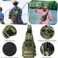 Sosation 482 Pcs Fishing Gifts for Men Fishing Sling Bag Tool Gear Equipment Accessories Kit Fish Backpack Tackle Box with Tackle Included Fish Hook Remover Tool Lures Lip Gripper