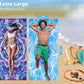 2 Pack Microfiber Oversized Lightweight Beach Towel 71"x32" XL Extra Large Thin Sand Free Towels Travel Swim Pool Yoga Gym Camping for Adults Women Men Beach Essentials Accessories Vacation Gift
