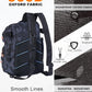 Fishing Backpack with Rod Holders,900D Oxford Water-Resistant Fishing Gear,42L Large Storage Tackle Bag for Men