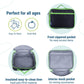 Wildkin Kids Insulated Lunch Box – Durable and Reusable for School & Travel - Rip-Stop Black/Green