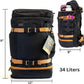 Mazama DAE Pack – All-in-One, Airline Approved Carry-On Backpack. Multi-Use Daypack with Pockets for Hydration Reservoir and Laptop, for School, Work, Travel, Hiking & Commuting. Includes Rain Cover.