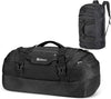 Ubon Large Duffel Bag Weekender Bags with Shoe Compartments 4-Way Sports Gym Backpack with Padded Straps Camping Traveling Duffle Bag - Roamly