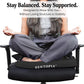 Gel and Memory Foam Seat Cushion – Office – Ergonomic Cushion Pad for Tailbone Pain - Desk Chair Car Seat Cushion Driving - Sciatica & Back Pain Relief (Black)