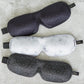 Bucky 40 Blinks No Pressure Beauty & Travel Eye Masks, Gray Dots