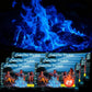 25 Pack Colorful Flames Color Fire Packets Fire Pit for Campfire,Fire Color Packets Camping Accessories for Kids & Adults,Outdoor Fire Changing Flame Powder. (25 Packets)