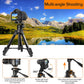 Camera Tripod 66.7 Inch, Patented 3-Way Rotating Portable Cameras Stand Professional Aluminum Travel Phone Camera Mount Monopod for Camera, Smartphone, Suitable for Various Live Vlogging