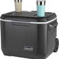 Coleman Xtreme 50qt Rolling Cooler with Wheels, Extra-Walled Insulation Keeps Ice up to 5 Days, Portable Wheeled Hard Chiller