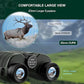 12x30 Compact HD Binoculars for Adults High Powered - Large View Binoculars with Clear Low Light Vision - Super Bright Lightweight & Waterproof Binocular for Bird Watching Travel Hunting