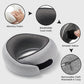 Travel Neck Pillows, 100% Memory Foam Filling, Travel Pillows for Airplanes, Compact and Ergonomic Design, Best for Sleeping Plane Train Travel Essentials (Light Grey)
