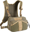 Fishing Chest Pack, Fly Fishing Bag for Men and Women, Tackle and Fly Boxes Storage Pack, Hunting Binocular Pack