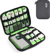 Luxtude Travel Cable Organizer Bag, Flat Cord Organizer Bag, Portable Electronics Case, Travel Essentials for Wire/Cord Storage/Charger Case/Cable Storage/Tech Accessories Pouch/Tech Gifts