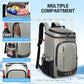 Cooler Backpack - 40 Cans Insulated Leak Proof Backpack Cooler Portable Picnic Camping Beach Hiking BBQ Picnic Bag for Men and Women -Grey