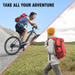 Zavothy 18L Hydration Backpack with 3L Water Bladder – Waterproof Hiking Pack with Insulated Bladder Compartment, Hidden Helmet Holder & Rain Cover – for Running, Cycling, and Camping