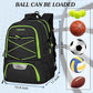LARIPOP Basketball Backpack Large Basketball Bag with Ball Holder & Shoe Compartment for Youth Adults Men Women