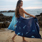 Quick Dry Towel Extra Large 78x35 Inch - Microfiber Beach Towel - Perfect for Beach, Travel, Swimming, Pool, Yoga, Hiking, Camping - Lightweight, Fast Drying, Compact for Adults (Koi Fish)