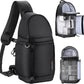 K&F Concept Camera Sling Bag Crossbody Bag Camera Shoulder Backpack DSLR/SLR/Mirrorless Photography Bags Compatible with Canon/Nikon/Sony/Fuji/Gopro/DJI