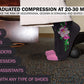 Physix Gear Compression Socks 20-30 mmHg - Men & Women - Running, Nurses, Shin Splints, Flight, Travel