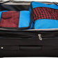 TravelWise Luggage Packing Organization Cubes 5 Pack, Blue, 2 Small, 2 Medium, 1 Large