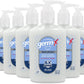 Germ-X Nourish Hand Sanitizer, 2-in-1 Moisturizing and Sanitizing Formula with Shea Butter, Vitamin E & Aloe, Non-Greasy, Fresh Citrus Scent, Back to School Supplies, Pump Bottle, 8 Oz (Pack of 6)