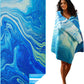 Microfiber Lightweight Beach Towel Sand Free Quick Dry Absorbent Thin Compact Towels for Swimming Pool Camping Beach Accessories Large Easy Pack Travel Things for Vacation Essentials Gift Adult