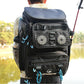 Fishing Backpack with Rod Holders,900D Oxford Water-Resistant Fishing Gear,42L Large Storage Tackle Bag for Men