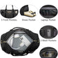 Weekender Travel Duffle Bag for Women - Carry on Bag with Shoe Compartment Overnight Bags with Wet Pocket Toiletry Bags Weekend Yoga Gym Traveling Hospital Bags for Labor and Delivery Black