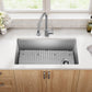 KRAUS Fairlane 33-inch Undermount Single Bowl 18-Gauge Stainless Steel Kitchen Sink, KHU640-33