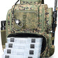 WANOON Fishing Backpack, Ttackle Bag,with Tackle Boxes. Large Fishing Bag Strong Materials