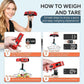 travel inspira Luggage Scale, Portable Digital Hanging Baggage Scale for Travel, Suitcase Weight Scale with Rubber Paint, 110 Pounds, Battery Included