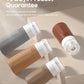 Morfone 16 Pack Silicone Travel Bottles Set for Toiletries TSA Approved Travel Containers Leakproof Squeezable Refillable Travel Accessories 2oz 3oz for Shampoo Conditioner Lotion Liquids (Brown)