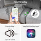 Air Tracker Tags-4 Pack, 5.3 Bluetooth Tracker Work with Apple Find My (iOS Only), 100dB Sound Finder, Smart Tags with Keychain/Lanyard, Item Finder for Luggage/Key/Suitcase, Replaceable Battery.