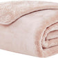 UGG Whitecap Plush Throw Blanket Fleece Lightweight Soft Throw for Couch or Bed Luxury Home Decor for Living Room Washable Hypoallergenic Blankets for Dorm Decor, 50-inch x 70-inch, Light Pink Quartz