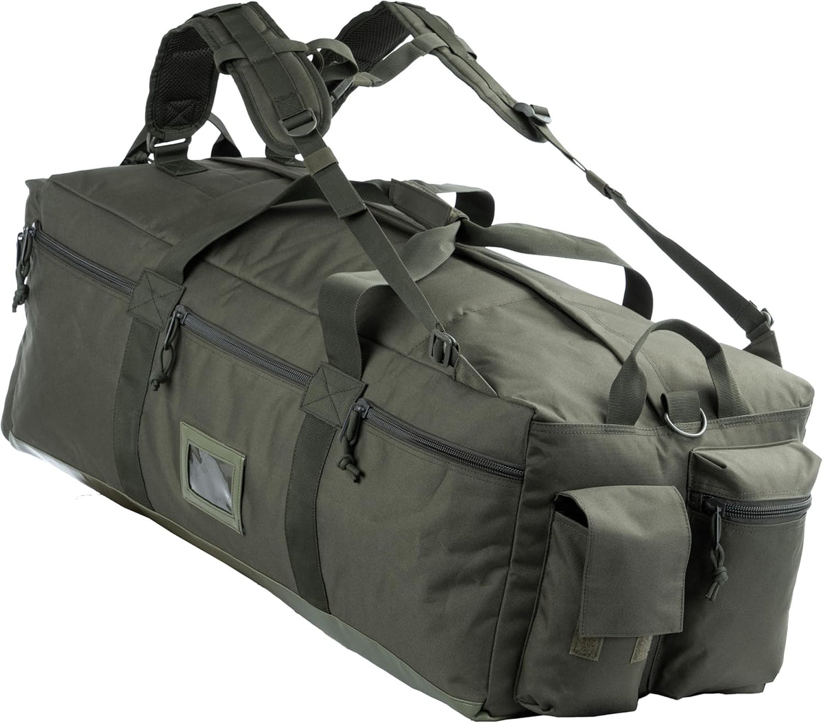 Large Military Duffle Bag Tactical Gear Load Out Bag Deployment Cargo Bag Travel Sports Equipment Duffel Luggage Bag with Backpack Straps 90L - Roamly