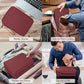 FYY Electronic Organizer, Extra Large Travel Cable Organizer Bag Pouch Portable Waterproof Double Layers All-in-One Storage Bag for iPad, Cable, Power Bank, Laptop Charger for Office/Home, Wine Red