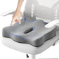Seat Cushions for Office Chairs - Pressure Relief Seat Cushion - Car Seat Cushions for Pressure Relief, Tailbone Pain, Sciatica & Back Pain Relief for Office Chairs (Grey)