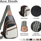 Sling Bag Crossbody Bags for Women Small Cross Body Bag Fanny Packs Chest Sling Purse for Daily Travel Leisure Sport