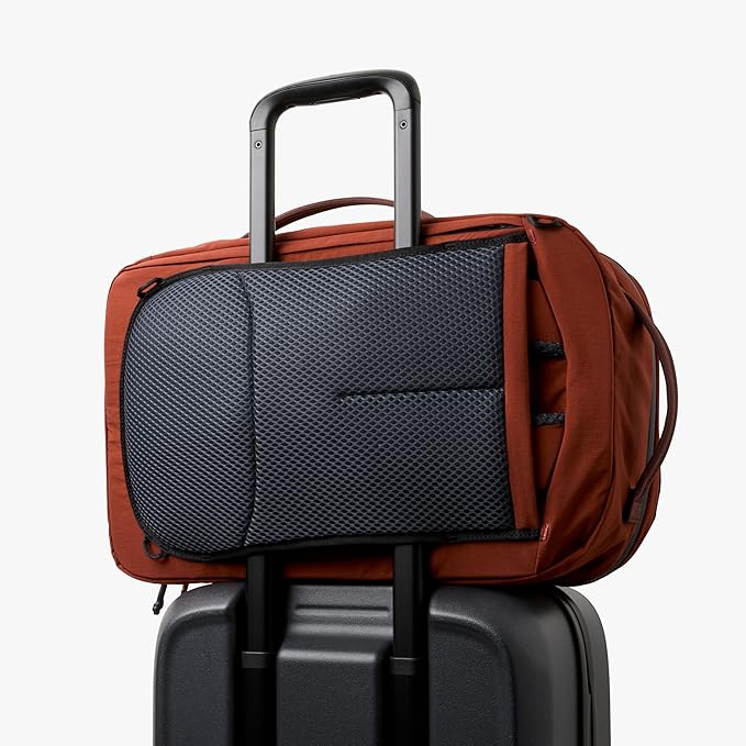 Bellroy Lite Travel Pack 30L (carry-on backpack, travel pack with laptop pocket, interior packing cells and tuck-away straps) - Clay