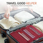 Suitcase Organizer Travel Bags Organizer for Luggage Compression Hanging Packing Cubes for Travel Carry on Closet (Bag Only)