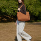 BAGSMART Tote Bag for Women, Lightweight Puffy Tote Bag with Compartments Shoulder Bag Handbag for Travel, Work, Gym,