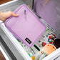 PackIt Freezable Classic Lunch Box, Lavender, Built with ECOFREEZE Technology, Fully Freezable, Collapsible, Reusable, With Zip Front Pocket and Buckle Handle, Designed for Fresh Lunch On the Go