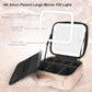 MOMIRA Travel Cosmetic Train Case with Lighted Mirror 3 Color Scenarios Cosmetic Bag Organizer with Adjustable Dividers Makeup Storage for Women, Makeup Accessories & Tools Case Champagne